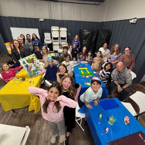 BSI Hanukkah Painting