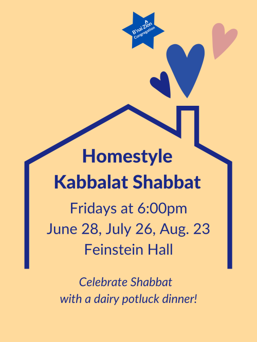 Homestyle Shabbat - Summer 2024