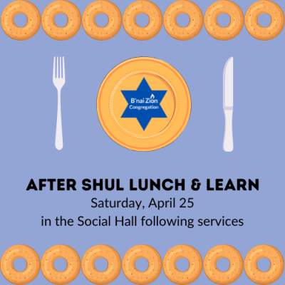 Lunch & Learn - April 25